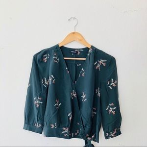 Madewell Wrap Top
